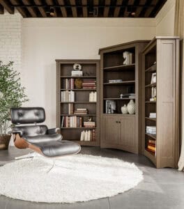 Custom Aspen Corner Unit Room Setting