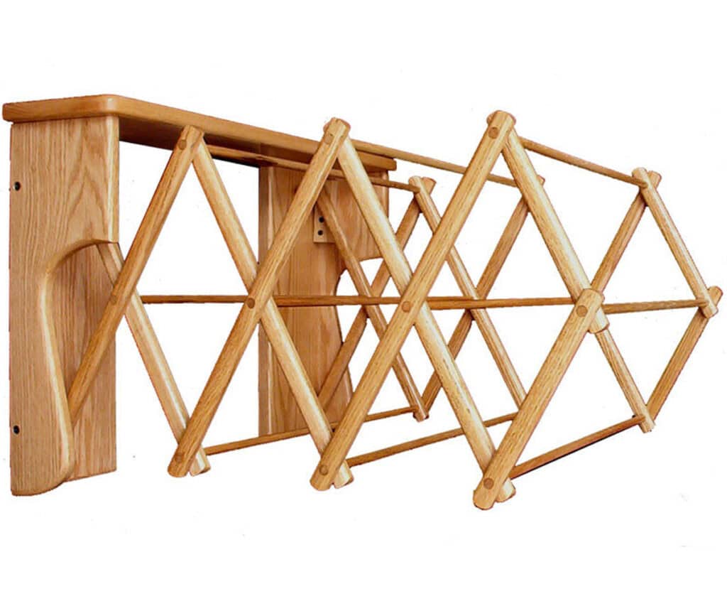 Custom Drying Rack Wall Small Solid Back