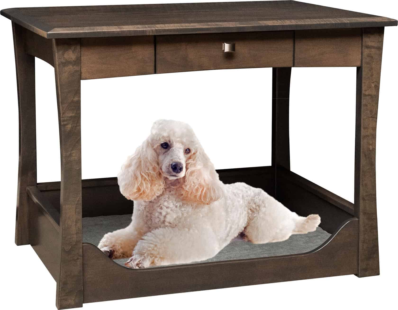 Custom Ridge Crest Large Pet Lounge Deluxe with Dog