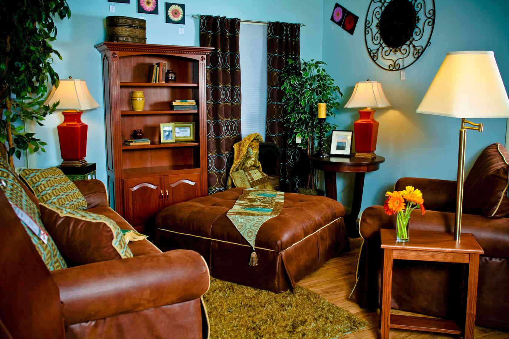 Amish furniture for living room Custom Sitting Room Setting with Amish furniture for living room.