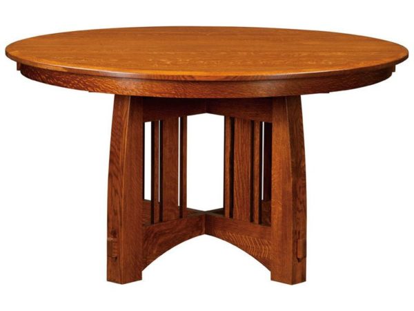 Amish Brookville Round Dining Table