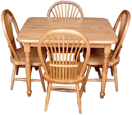 childrens oak table and chairs